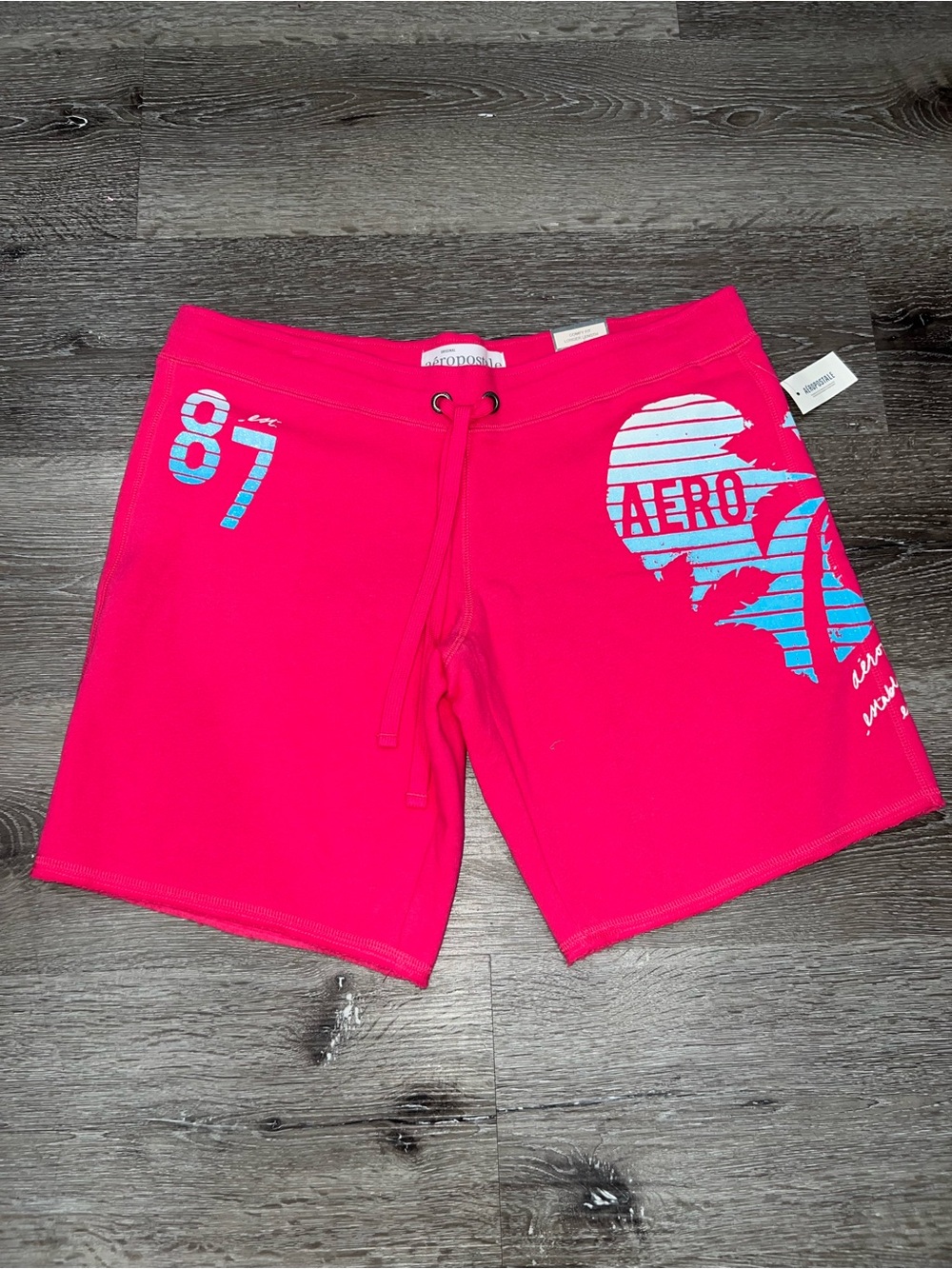 Aeropostale Hot Pink Graphic Shorts